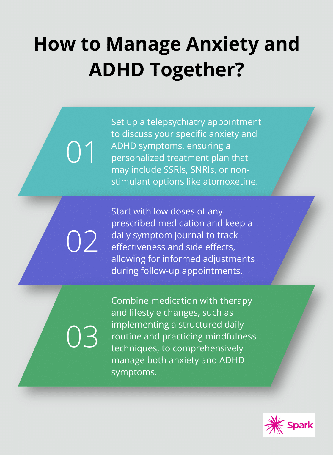 Infographic: How to Manage Anxiety and ADHD Together?