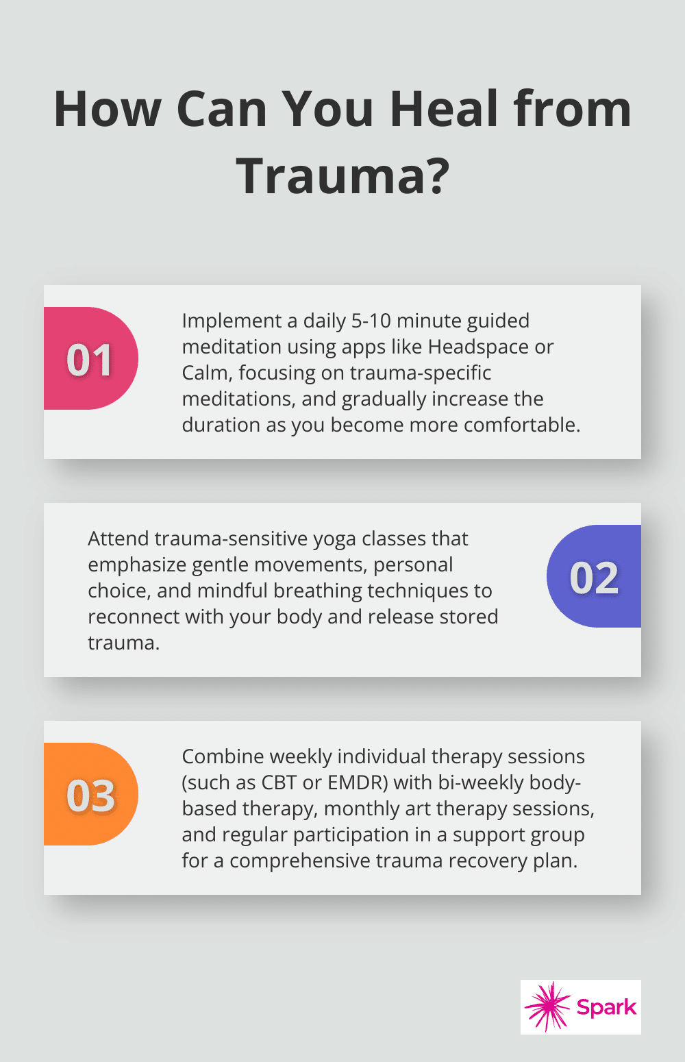 Infographic: How Can You Heal from Trauma?