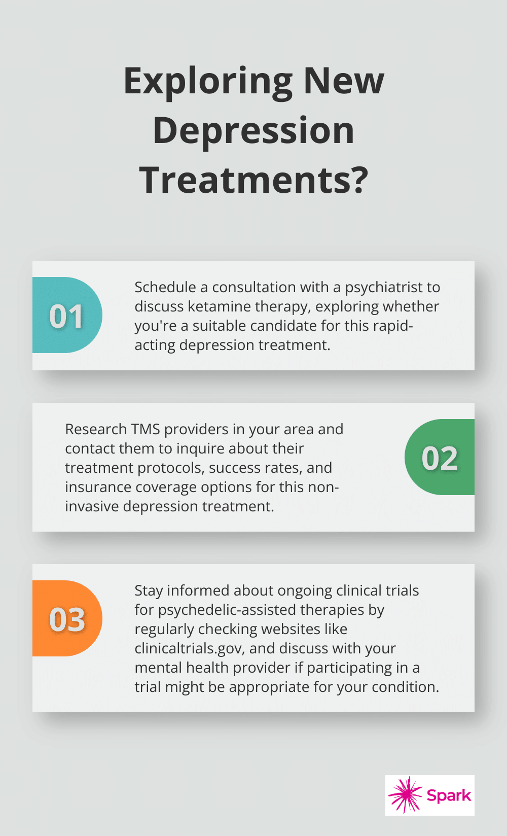 Infographic: Exploring New Depression Treatments? - novel depression treatments